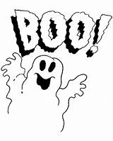 Boo Pages Colouring Coloring Clipartbest Halloween Ghost Spooky Say Clipart sketch template