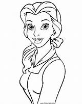 Belle Coloring Disney Pages Princess Beast Beauty Printable Colouring Drawing Kids Adult Info Visit Print Popular sketch template