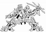 Colorare Transformers sketch template