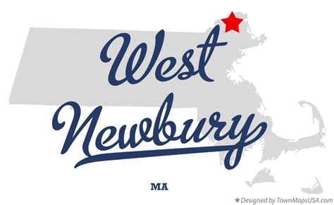 map  west newbury ma massachusetts