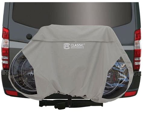 protective rv cover     bikes mounted   hitch rack
