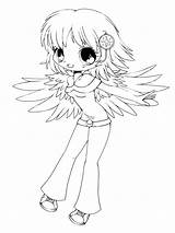 Coloring Girly Cute Pages Anime Characters Girl Color Print Printable Getcolorings Character Cartoon sketch template