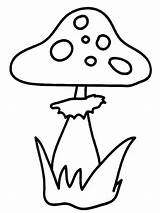 Mushrooms Coloring Pages Printable sketch template