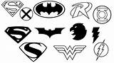 Justice League Coloring Pages Al Big Shapes Coloringtop Printable Logo Superhero Print Avengers Symbol Marvel Sheets Super Symbols Superheroes Coloriage sketch template