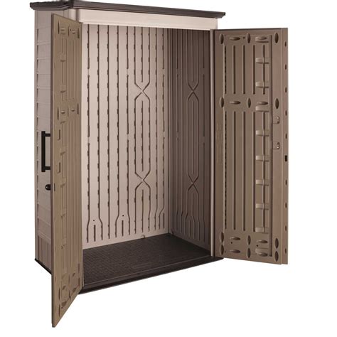 rubbermaid  vertical outdoor storage shed