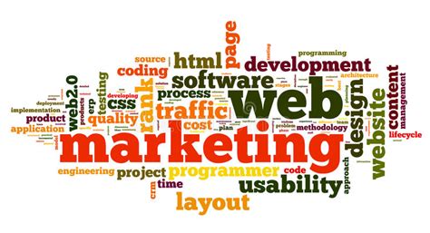 web marketing concept in word cloud stock illustration illustration of symbol illustration