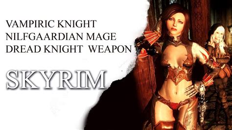 Skyrim Sexy Armors Vamparic Vs Nilfgaardian Armor Youtube