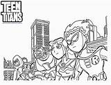 Coloring Boy Beast Pages Teen Titans Popular sketch template
