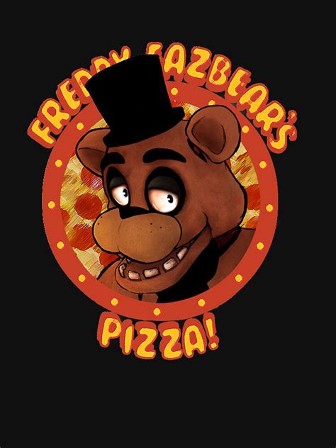 Fnaf Freddy Fazbear Logo Fazbear S Pizza T Shirt By