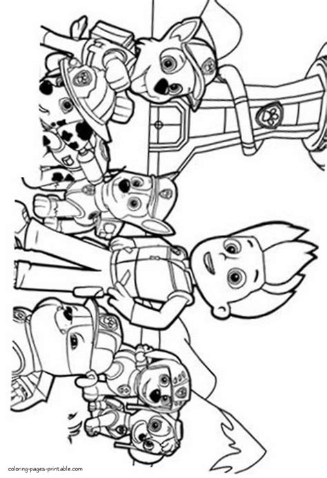 coloring book paw patrol coloring pages printablecom