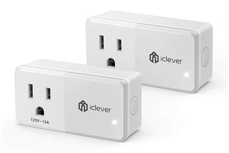 iclever smart plug wi fi mini outlet smart plug pricing nears rock bottom gigarefurb