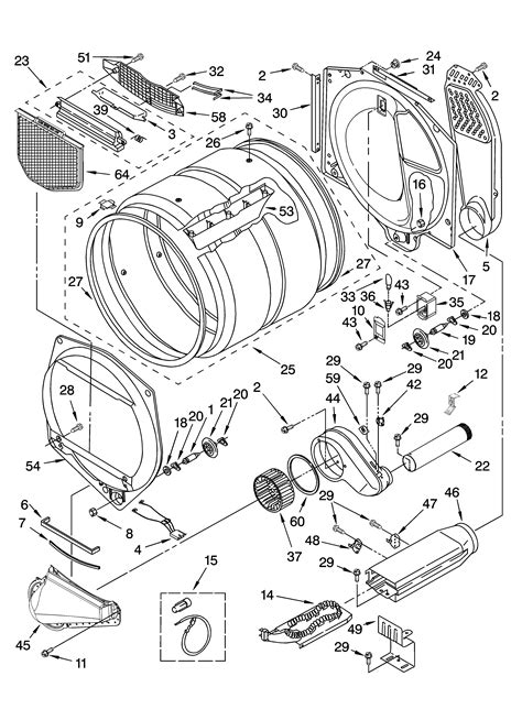 electric dryer wiring diagram