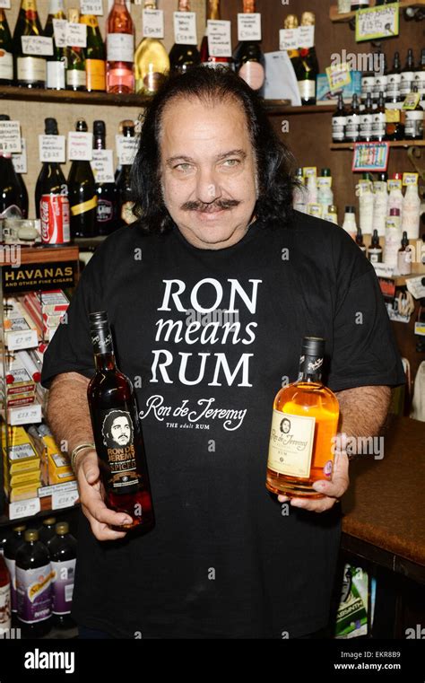 Ron Jeremy Attends A Rum Bottle Signing At Gerry S In Soho Featuring