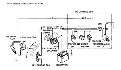 honda wire ignition coil wiring diagram gx