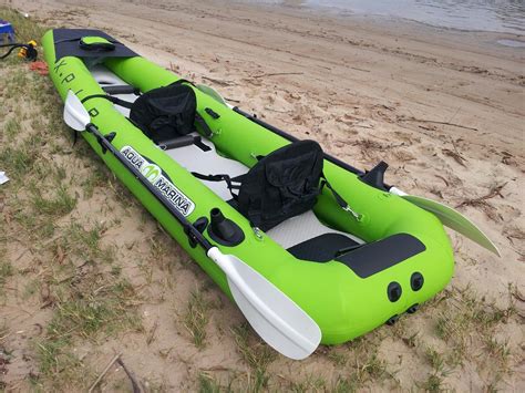 fishing kayak canoe boat brand  inflatable  person  trolling motor