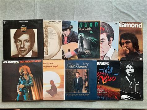 leonard cohen donovan  neal diamond   lp albums catawiki