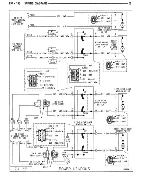 jeep grand cherokee wiring schematic