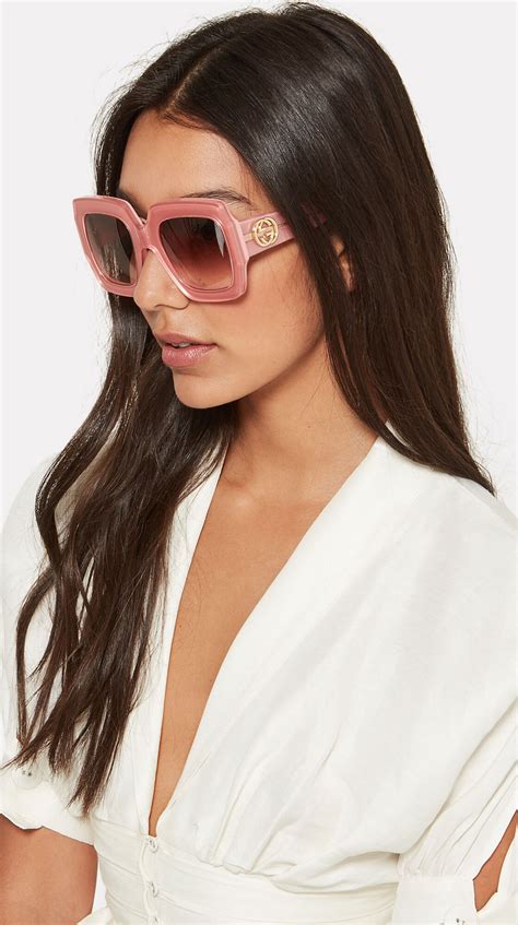 rectangle sunglasses square sunglasses women intermix cat eye