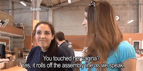 Watch This Woman Visit A Fleshlight Factory Filled With Copies Of Her