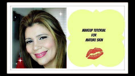 Makeup Tutorial For Mature Skin Youtube