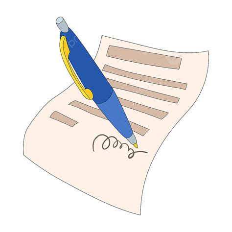 el documento esta firmado icono de estilo de dibujos animados png dibujos iconos de documentos