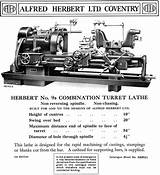 Herbert 9s Lathes Lathe 2d Capstan Manuals Available sketch template