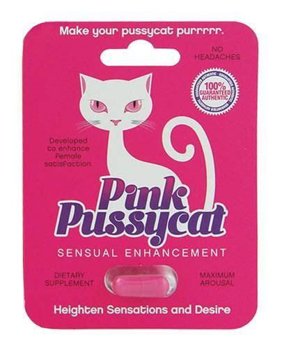 pink pussycat female sexual enhancement pill 1 capsule blister stay sassy