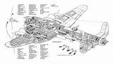 Cutaway Avro Bomber Westland Whirlwind sketch template