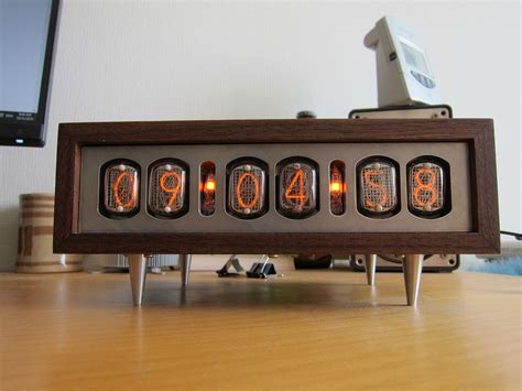nixie tube clock wallpapers high quality download free
