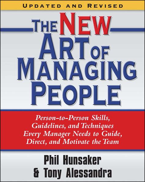 art  managing people updated  revised book  tony