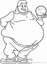 Fat Sketch Albert Drawing Woman Coloring Pages Desicomments Getdrawings sketch template