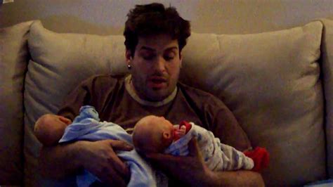 dad  crying newborn twins youtube