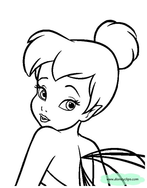 tinkerbell coloring pages teach kids    fun
