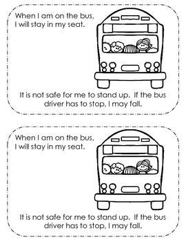 bus safety reader freebie school bus safety bus safety riding