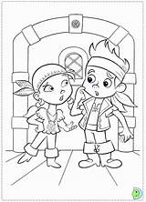 Jake Neverland Pirates Coloring Pages Color Popular sketch template
