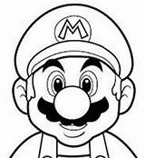 Mario Bros Face Coloring Super Template Drawing Pages Printable Nintendo Kids Draw Brothers Flipnote Tutorial Learn Official Mustache Characters Birthday sketch template