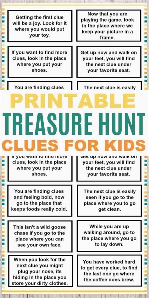 quick projects fun     kids treasure hunt  kids