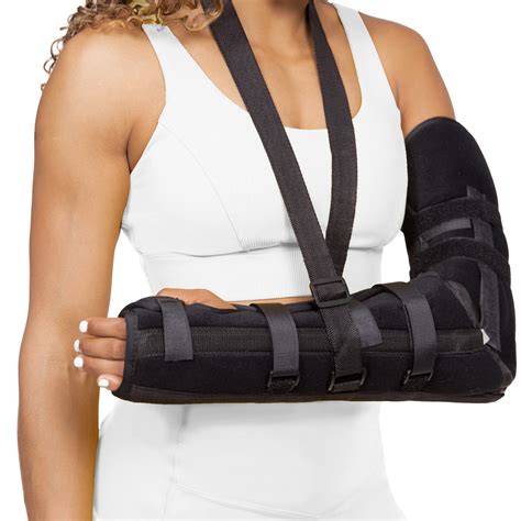 buy braceability ior long arm splint elbow immobilizer   left forearm brace  sling