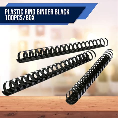 plastic ring binder black legal size mm mm mm mm mm