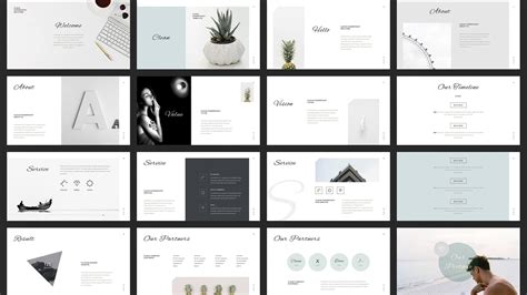 minimalist powerpoint template