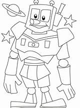 Robot Coloring Pages Robots Sheets Kids Cute Printable Color Cool Book Superhero Clipart Fighting Online Cartoon Popular Getcolorings Getdrawings Library sketch template