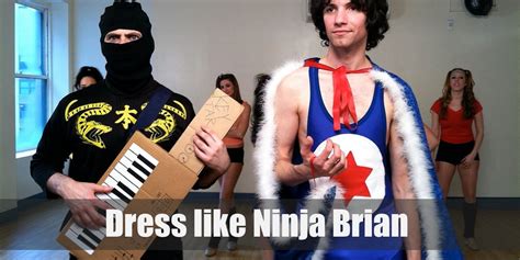 ninja brian costume for cosplay and halloween
