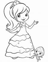 Coloring Pages Shortcake Strawberry Choose Board sketch template