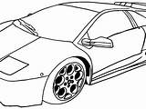 Coloring Exotic Car Pages Cars Printable Getcolorings sketch template
