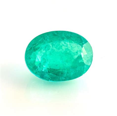 pcs bluish green emerald  ct catawiki