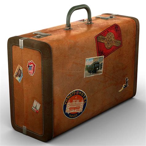 suitcase vintage luggage  luggage vintage luggage minnie png   parties