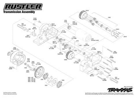 image result  traxxas rustler parts diagram transmission diagram traxxas