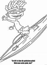 Rocket Power Pages Coloring Coloring4free Printable Related Posts sketch template