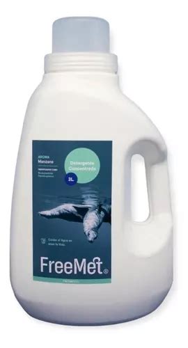 detergente ecologico  biodegradable  litros freemet mercadolibre