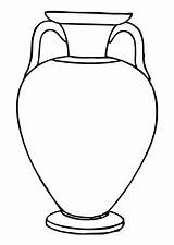 Coloring Amphora sketch template